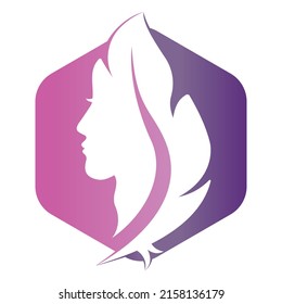 Soft Beauty Logo Template Design Vector. Spa and Salon logo template.	
