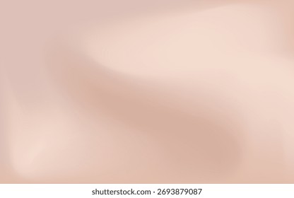 Ein weicher, abstrakter Hintergrund in Beige mit eleganten, wellenförmigen Farbverläufen, der ein geschmeidiges und minimalistisches Design schafft, das sich ideal für moderne Präsentationen oder Branding-Visuals eignet.