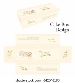 Soft Beige Cake Box