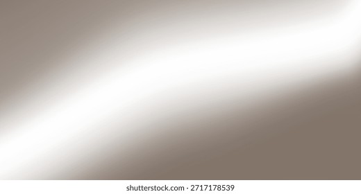 Weich beiger Farbverlauf mit weißem Lichtband - abstrakter Hintergrund für Designprojekte, Kunst, abstrakt, modern.