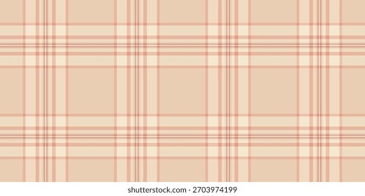 Patrón de cuadros beige suave. Textura clásica y sin costuras para el fondo, la tela o el diseño. Estética elegante, versátil y atemporal para diversos proyectos creativos.
