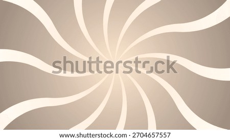 Soft beige spiral abstract background with smooth gradient.