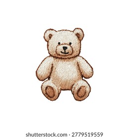 A soft beige teddy