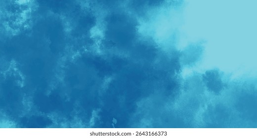 Soft Billows of Turquoise-Colored Fog Creating an Abstract and Tranquil Dreamscape


