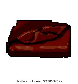 soft blanket bed game pixel art retro vector. bit cash soft blanket bed video arcade. old vintage illustration