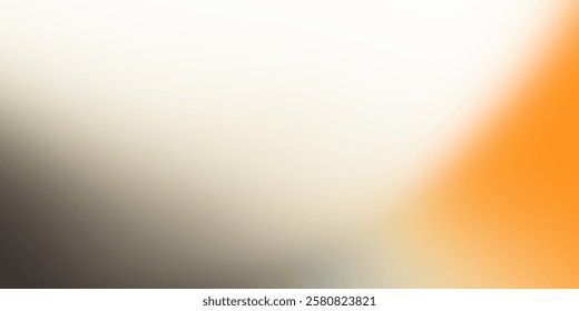 a soft blend of white, beige, black, and orange tones, creating a smooth and warm abstract effect.