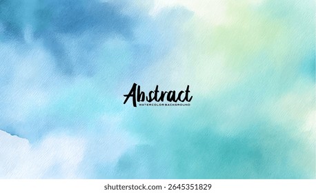 A soft, blended watercolor background design.