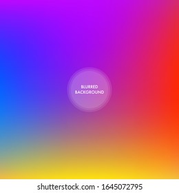 Soft blending abstract gradient colorful background vector. Abstract colorful blurred vector backgrounds.