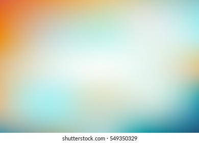 Soft blending abstract gradient colorful background vector