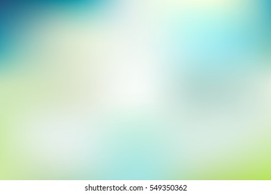 Soft blending abstract gradient colorful background vector