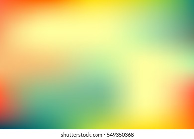 Soft blending abstract gradient colorful background vector