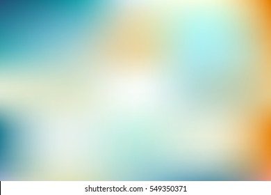 Soft blending abstract gradient colorful background vector