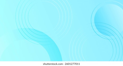 soft blue abstract background with circular wave patterns and gradient effects, creating a modern and calming design with a futuristic touch
