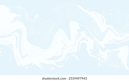 Soft blue abstract background with delicate white marble swirls. Serene and modern fluid texture, perfect for minimal designs, presentations, or artistic visuals