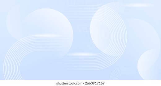 Soft blue abstract background with translucent circles, suitable for healthcare or modern layouts