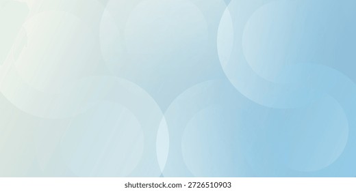 Weich blau abstrakter Kreishintergrund mit hellem Farbverlauf für ruhiges Design und Bildschirmhintergründe