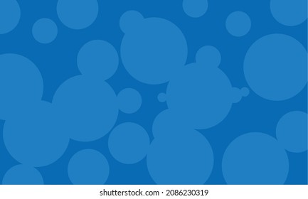 soft blue abstract circle on blue background.geometric background