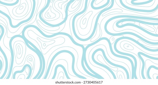 Fondo de onda abstracto azul suave con líneas fluidas y curvas suaves. Diseño relajante y versátil adecuado para Sitios web, presentaciones,