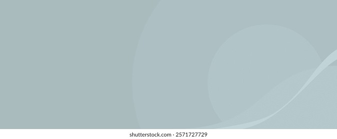 Soft blue background with smooth, flowing abstract shapes. The blue background creates a calming, serene texture and style. Digital background vector. Blue background.