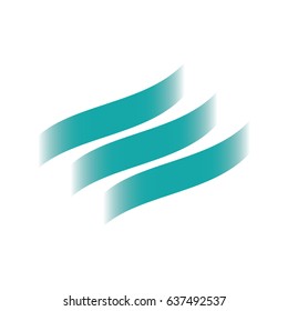 Soft blue brand logo