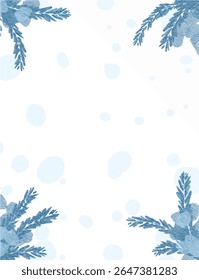 soft blue colorful abstract illustration, background, wallpaper, card invitation design