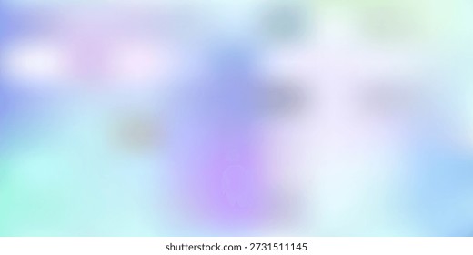 Weich-blauer, türkiser und violetter Pixelmuster-Hintergrund mit abstrakter Textur.Vektor