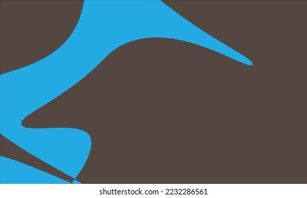 soft blue and dark brown blend background