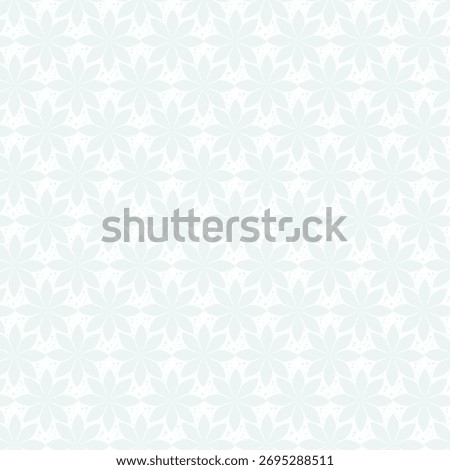 Soft blue floral petal repeat seamless pattern perfect for elegant wallpapers, fabrics, and decorative backgrounds.