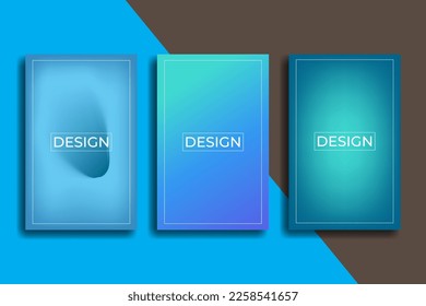 Soft blue gradient background. Great for social media posts, banners, sales promotions, product marketing etc