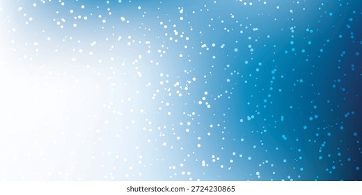 Un suave fondo azul degradado con luces bokeh blancas dispersas, creando un efecto de ensueño y etéreo.