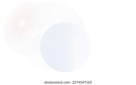 A soft blue gradient color abstract background with abstract layout with smooth gradients transitioning from light blue to pink. Overlapping spiral-like white line patterns.