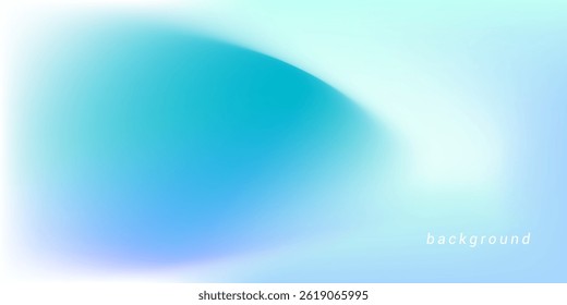 Soft blue gradient color background. Minimalist abstract background design for banner, poster, cover, brochure, flyer, website