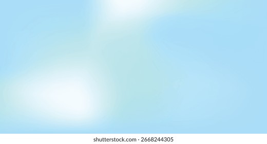 Fundo de cor de gradiente azul suave. Minimalista abstrato moderno
