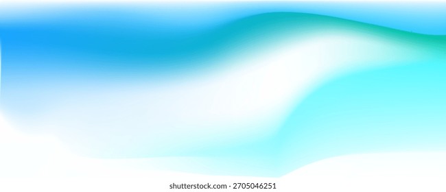 Soft blue gradient color background. Winter theme. Bright sky blue color. Vector illustration