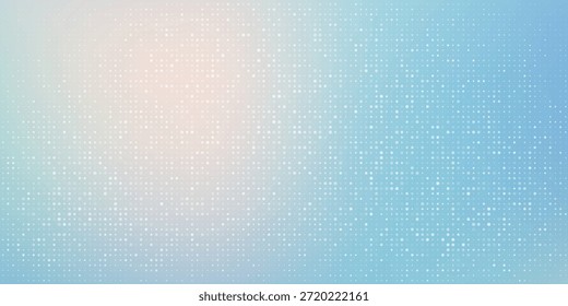 Gradiente azul suave con el patrón blanco de los puntos para el diseño del fondo y el resplandor Abstractas eps10 de la textura del arte