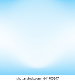 Soft blue gradient with white light 
