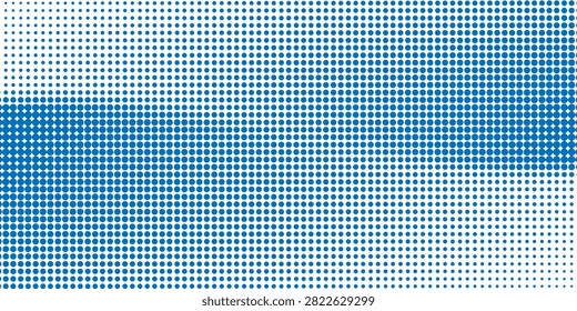 Soft blue halftone wave with dotted gradient creates a modern abstract background for graphic design, web headers, presentations, and marketing materials. Minimal, clean texture conveys motion, technology, and contemporary style.

