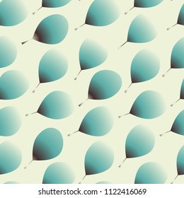 soft blue petals floating in the wind seamless tile