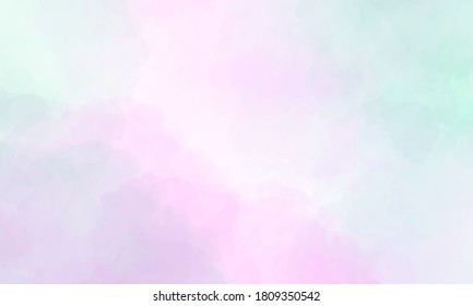 soft blue and pink watercolor background