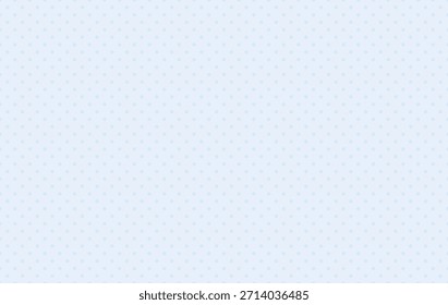 Fundo de ponto polka azul suave com pequenos pontos uniformemente espaçados e tom pastel claro