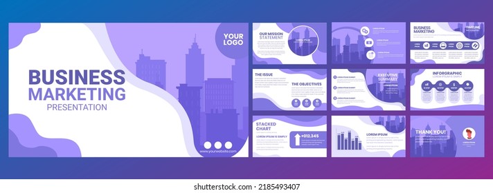 Soft blue presentation templates elements on a white background. Vector infographics. Use in Presentation, flyer and leaflet, corporate report, marketing, advertising, annual report, banner.