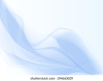 soft blue sky pastel waves  lines abstract background vector illustration