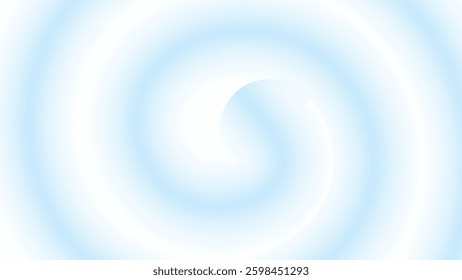 Soft Blue Spiral Abstract Background Transparent PNG
