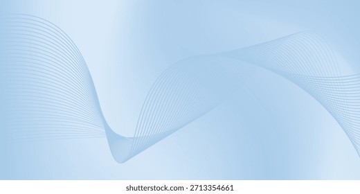 Habitación de estudio Soft Blue. Limbo de fondo claro. Abstractas telón de fondo 3D para la presentación del producto.