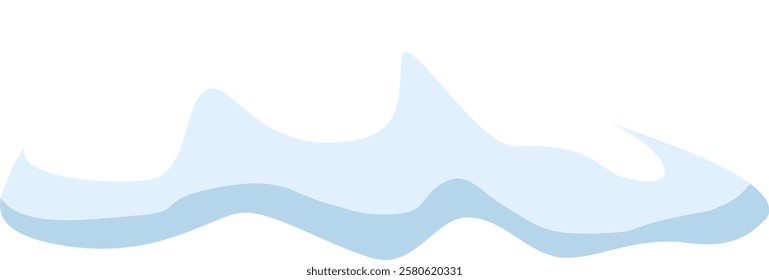 Soft blue wave pattern creates a serene and calming background, ideal for wellness, spa, or relaxation themed designs, evoking a sense of tranquility and peace