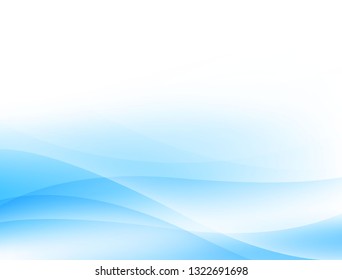 Soft blue and white abstract background, illustration