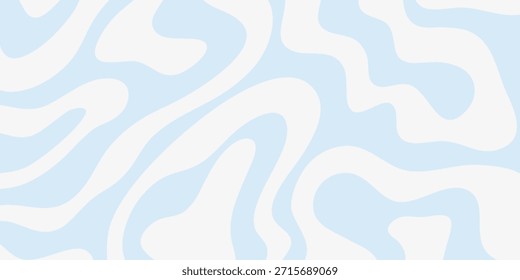 Padrão de design abstrato azul e branco suave