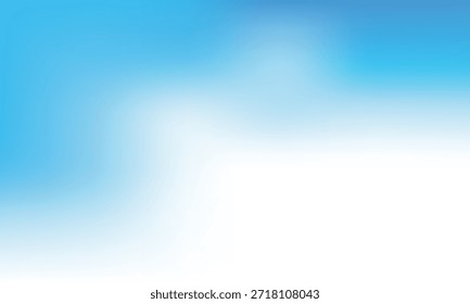 Soft blue and white gradient background with smooth blur for clean modern websites, banners, presentations, and layouts