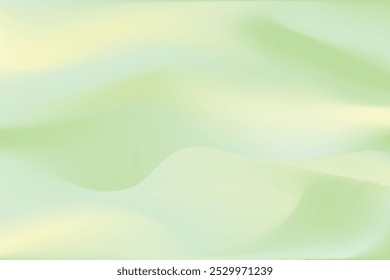 Soft Blur Aesthetic Fluid Green Mesh Gradient Background. Elegant Banner Vector Illustration For Ecommerce, Fashion, Website, Etc.