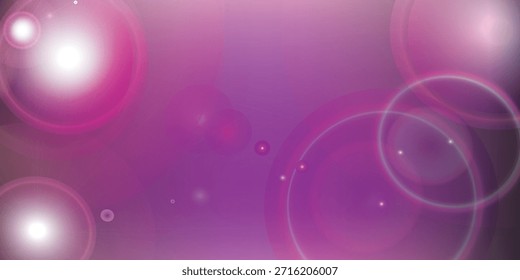 Un fondo suave y borroso con círculos brillantes y efectos de luz en tonos de púrpura y rosa, creando una atmósfera de ensueño y etérea.